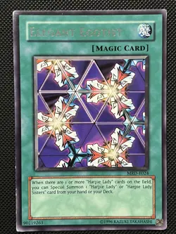 Yugioh - Elegant Egotist - MRD-E024 - Unlimited Edition - Rare - LP - Image 2