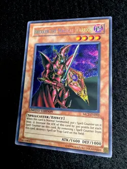 YUGIOH • BREAKER THE MAGICAL WARRIOR • SECRET RARE • MC2-EN002 • LIMITED • VLP - Image 3