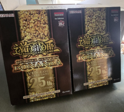 Yu-Gi-Oh! Quarter Century Bonanza Box 25th Anniversary Sealed Lot OF 2 - Image 1