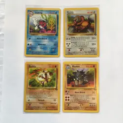 Vintage Pokemon Card Lot Jungle Set 1999 Wizards of the Coast Kagemaru Himeno NM - Image 1