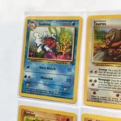 Vintage Pokemon Card Lot Jungle Set 1999 Wizards of the Coast Kagemaru Himeno NM - Image 3