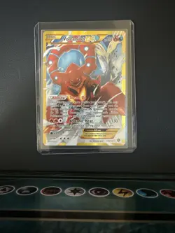 Pokemon TCG Volcanion-EX Steam Siege Holo Card 115/114 Secret Ultra Rare NM-LP - Image 1
