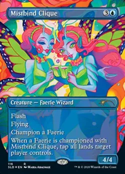 Mistbind Clique -Foil Near Mint MTG Secret Lair - Image 1