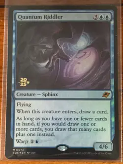 Quantum Riddler Prerelease Card Foil (EOE MTG) - Image 1