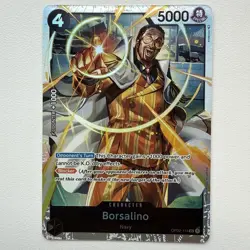 Borsalino OP02-114 SR - One Piece Card Game Paramount War Eng NM - Image 1
