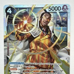 Borsalino OP02-114 SR - One Piece Card Game Paramount War Eng NM - Image 2