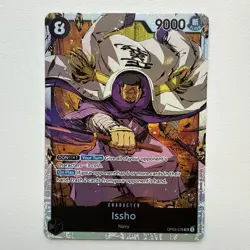 Issho OP03-078 SR Holo One Piece Card Game Pillars of Strength - English NM - Image 1