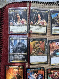 World Of Warcraft TCG card Lot. 115 Cards - Image 3