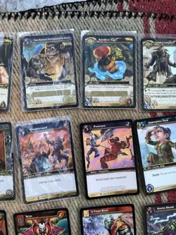 World Of Warcraft TCG card Lot. 115 Cards - Image 4