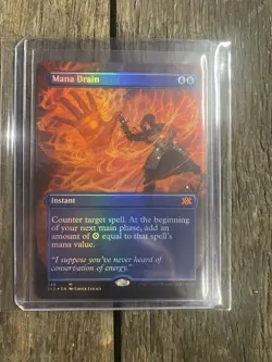 *MANA DRAIN* Borderless Foil - Double Masters 2022 : MTG - Single Card : NM - Image 1