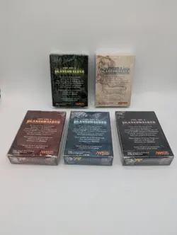Magic The Gathering Planeswalker 5 Decks 2008 Sealed Red Blue White Black Green - Image 2