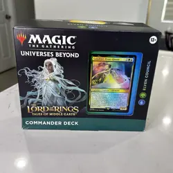 MTG Magic LOTR Tales of Middle Earth Commander Precon Elven Counsel - Image 1