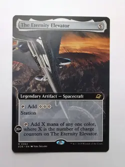 MTG The Eternity Elevator (EOE) Edge of Eternities Regular Extended Art Rare 354 - Image 1