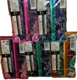 5× Pokemon Booster Pack Lot FACTORY SEALED (Japanese) - Image 3