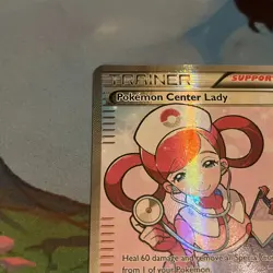 Pokemon TCG Pokemon Center Lady XY Flashfire Full Art 105/106 - Image 2