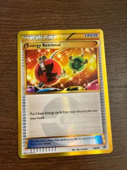 ENERGY RETRIEVAL 99/98 Pokemon TCG XY Ancient Origins * Gold Secret Rare - New - Image 1