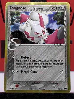 Zangoose 15/17 POP Series Promos 5 Pokemon TCG Holo Common 2007 VLP - Image 3