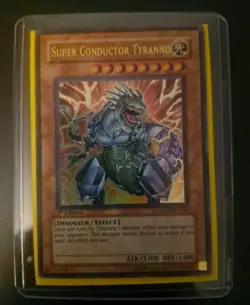Yu-Gi-Oh! TCG Super Conductor Tyranno SD09-EN001 Ultra Rare 1st Edt Near Mint - Image 2