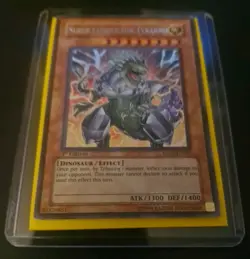Yu-Gi-Oh! TCG Super Conductor Tyranno SD09-EN001 Ultra Rare 1st Edt Near Mint - Image 4