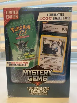 Pokemon TCG: Limited Edition Mystery Gems (1 Graded Card, 1 Booster Pack) - Image 3