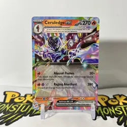 Ceruledge EX 036/191 - Double Rare Pokemon TCG Card Surging Sparks - NM - Image 1