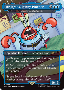 MTG Secret Lair x Spongebob Squarepants Legends of Bikini Bottom Non-Foil SEALED - Image 4