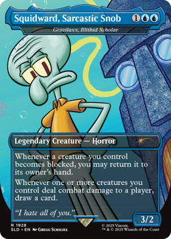 MTG Secret Lair x Spongebob Squarepants Legends of Bikini Bottom Non-Foil SEALED - Image 5