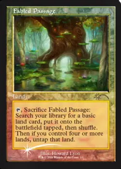 [1x] Fabled Passage - Foil - Retro Frame Promo Near Mint, English Misc Promos MT - Image 1