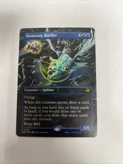 Quantum Riddler Borderless Foil MTG - Image 1