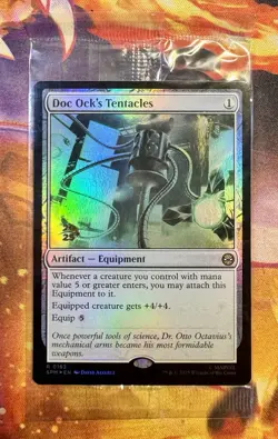 Magic The Gathering Doc Ock's Tentacles R 0162 STAMP Prerelease 2025 SPIDERMAN M - Image 2
