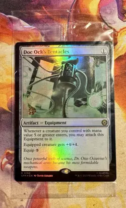 Magic The Gathering Doc Ock's Tentacles R 0162 STAMP Prerelease 2025 SPIDERMAN M - Image 3