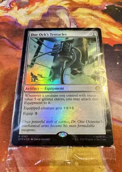 Magic The Gathering Doc Ock's Tentacles R 0162 STAMP Prerelease 2025 SPIDERMAN M - Image 4