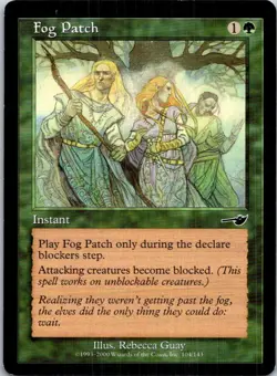 Fog Patch Magic The Gathering Nemesis Light Play - Image 1