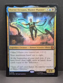 Doctor Octopus, Master Planner Prerelease FOIL Marvel Spider-Man MTG Magic NM - Image 1