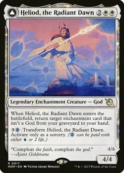 Magic The Gathering MTG HELIOD, THE RADIANT DAWN March of the Machine NM - Image 1