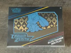 Pokemon Crown Zenith Pokemon Center Elite Trainer Box Plus ETB Factory Sealed - Image 1
