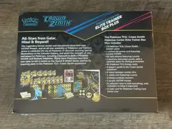 Pokemon Crown Zenith Pokemon Center Elite Trainer Box Plus ETB Factory Sealed - Image 2