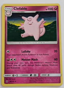 Clefable 89/145 - Pokemon TCG - SM Guardians Rising UnCommon - Image 1