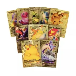 New MULTI COLOR 55Pcs Pokemon Cards Foil Card TCG GX Vmax GX Card Charizard Rare - Image 5