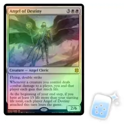FOIL ANGEL OF DESTINY Zendikar Rising ZNR Magic MTG MINT CARD - Image 1