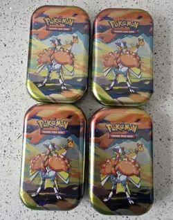 Pokemon TCG Vibrant Paldea Mini Tin Sealed New Pokemon Cards Evolution Prismatic - Image 1