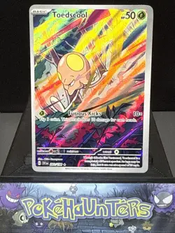 Pokemon Card Toedscool 201/198 Scarlet & Violet Illustration Rare Near Mint - Image 1