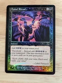 Cabal Ritual Foil - MTG Torment - Image 2