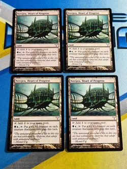 Magic the Gathering MTG Dissension NOVIJEN, HEART OF PROGRESS x4 - Image 1