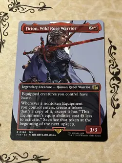 Firion, Wild Rose Warrior (Borderless) Final Fantasy Regular - Image 1