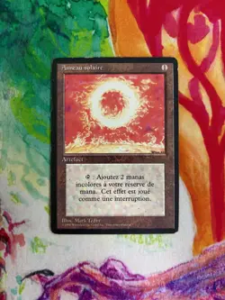 Anneau Solaire / Sol Ring Fra FBB MTG MAGIC THE GATHERING Mark Tedin - Image 1