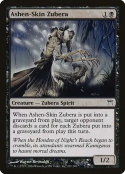 Ashen-Skin Zubera Champions of Kamigawa Light Play MTG Magic DNA GAMES - Image 1