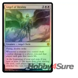 Foil Angel Of Destiny M/NM Magic: The Gathering MTG Zendikar Rising - Image 1