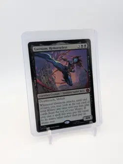 MTG - Gwenom, Remorseless - PROMO FOIL #286 - Spider-Man NM - Image 1