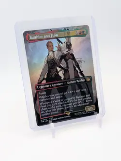 MTG - Balthier and Fran (0319) - FOIL Borderless Rare #319 - Final Fantasy NM - Image 1